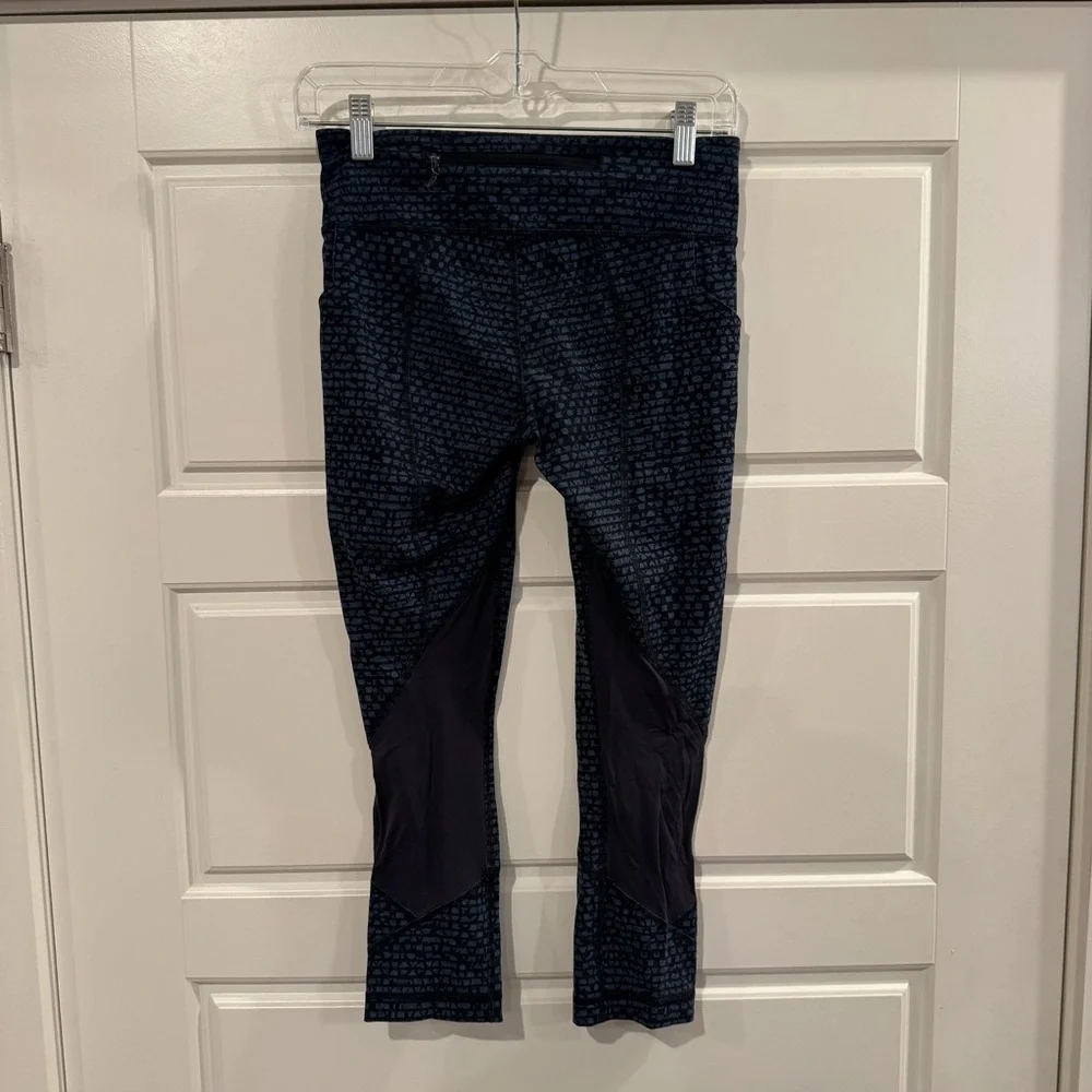 Lululemon Athletica Women’s Pace Rival Crop Leggings Size‎ 4